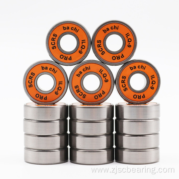 Fast speed no noise 608 six ball bearing